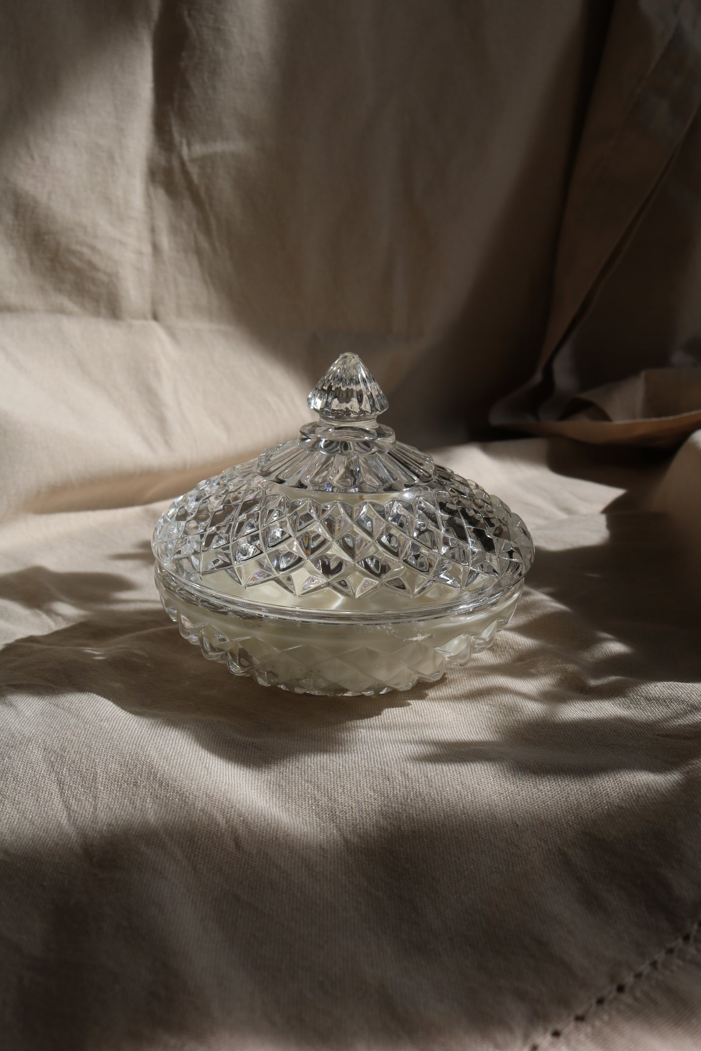 Sucrier en cristal