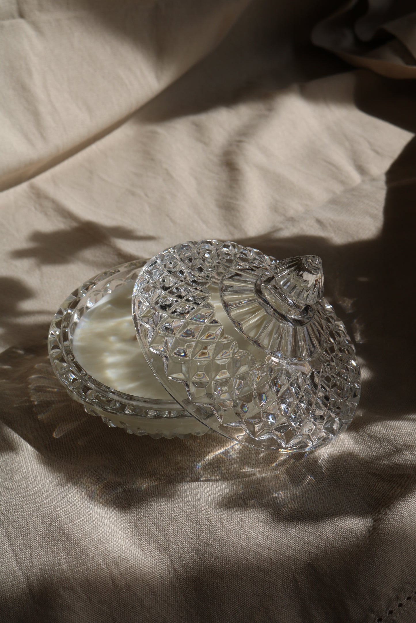 Sucrier en cristal