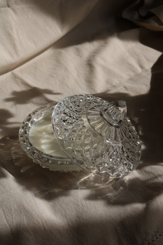 Sucrier en cristal