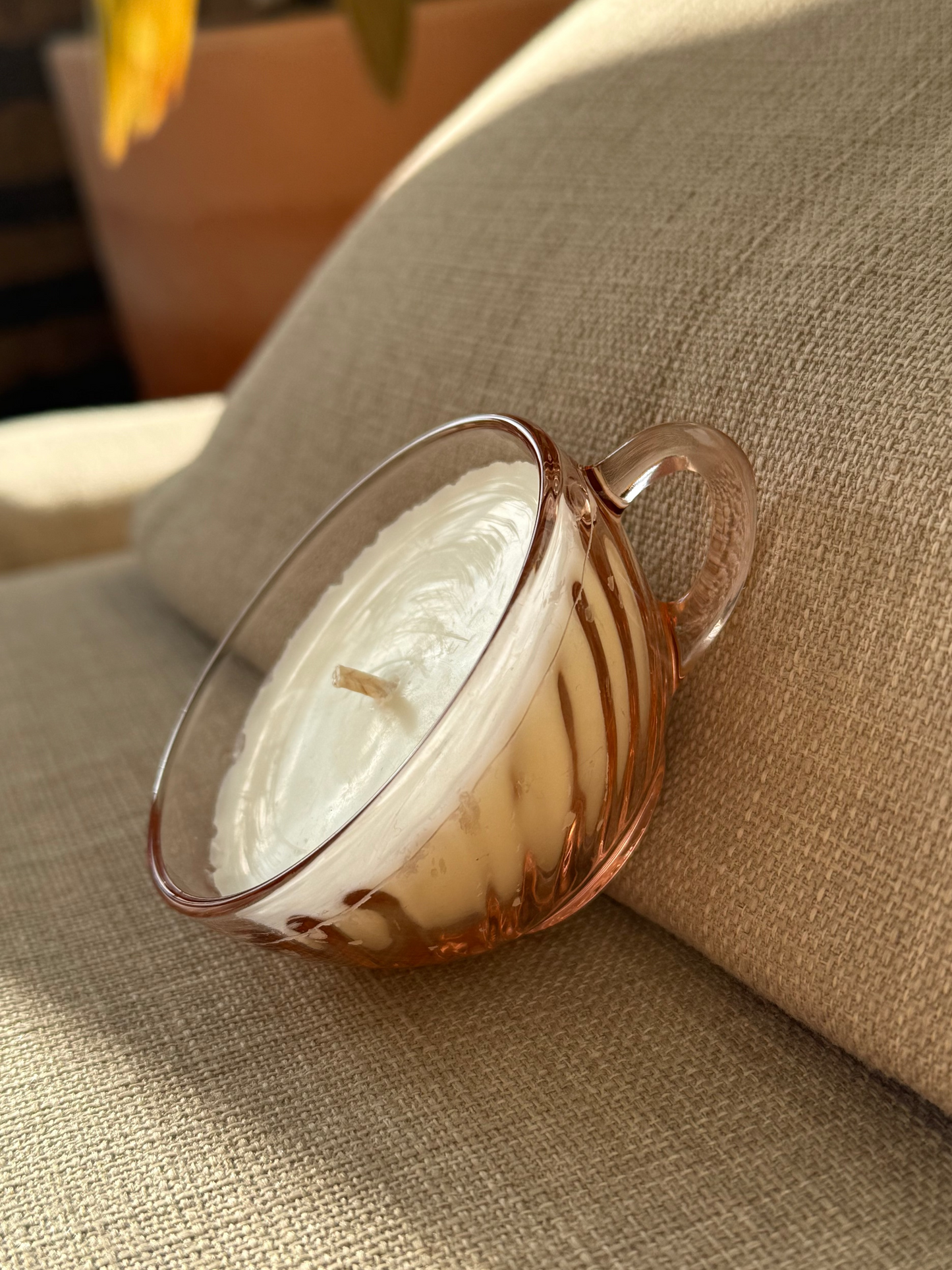 Mini tasse rose fumé