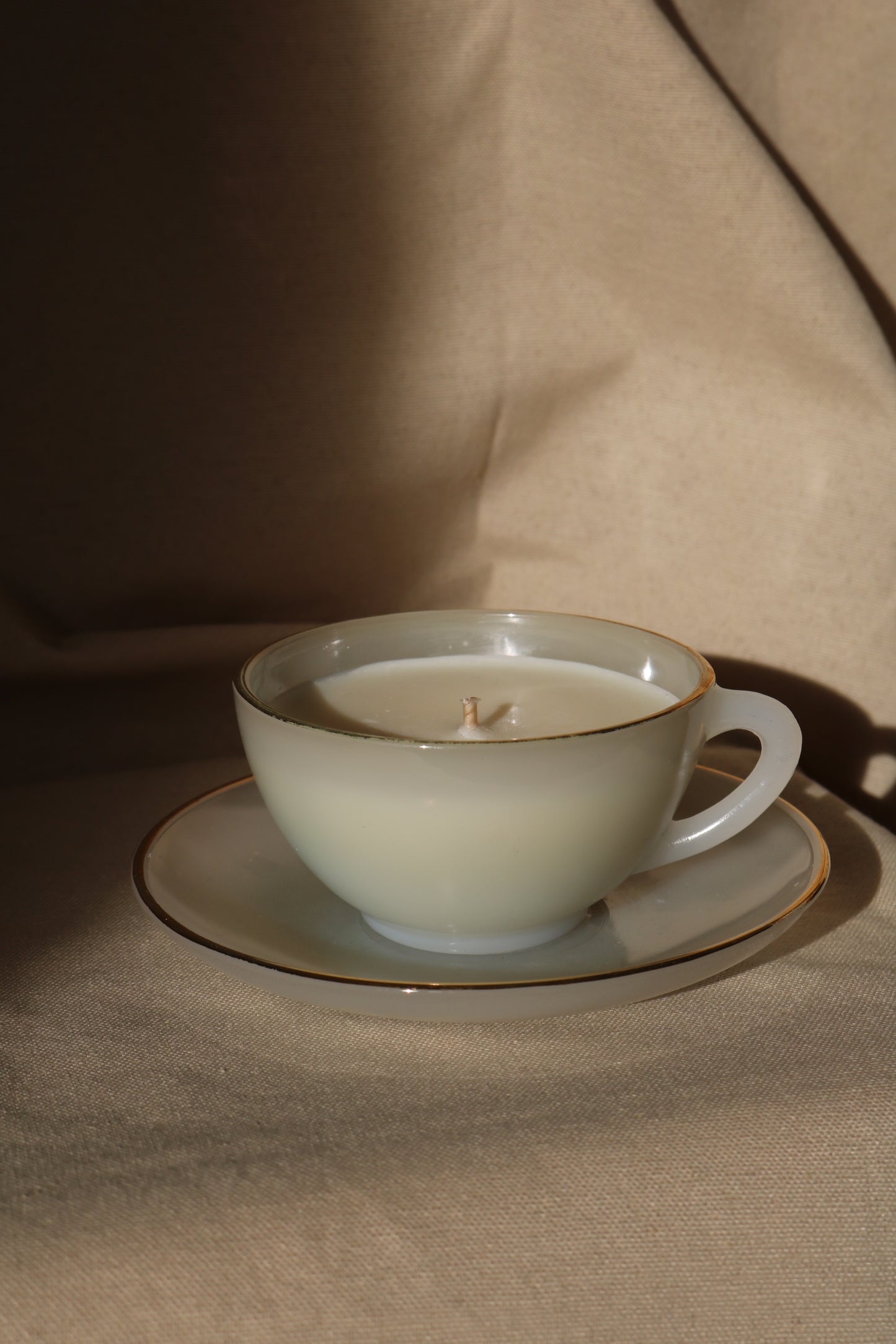 Tasse nacrée bleu