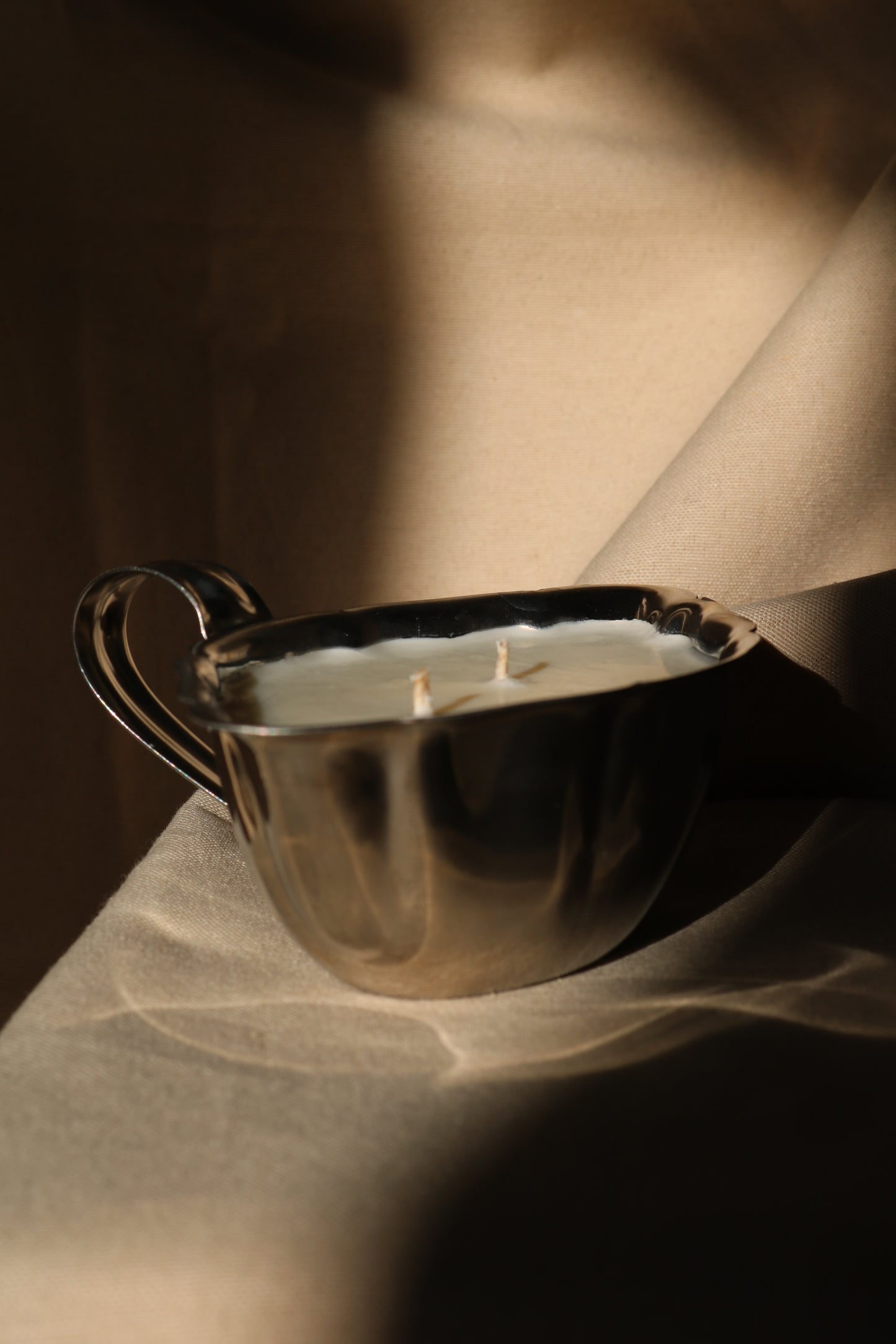 Saucier vintage en inox